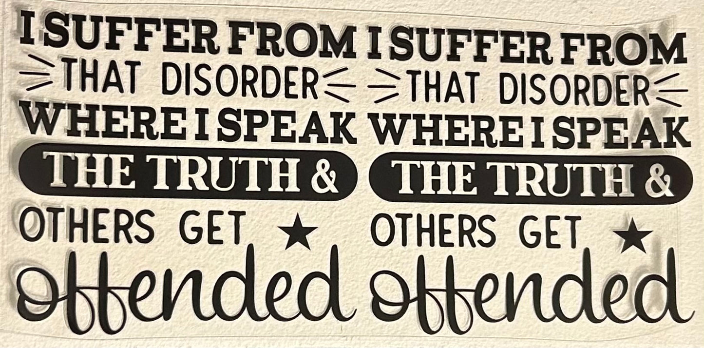 #164., Suffer From Disorder
