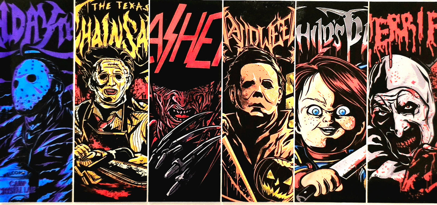 #289 Horror Characters Wrap