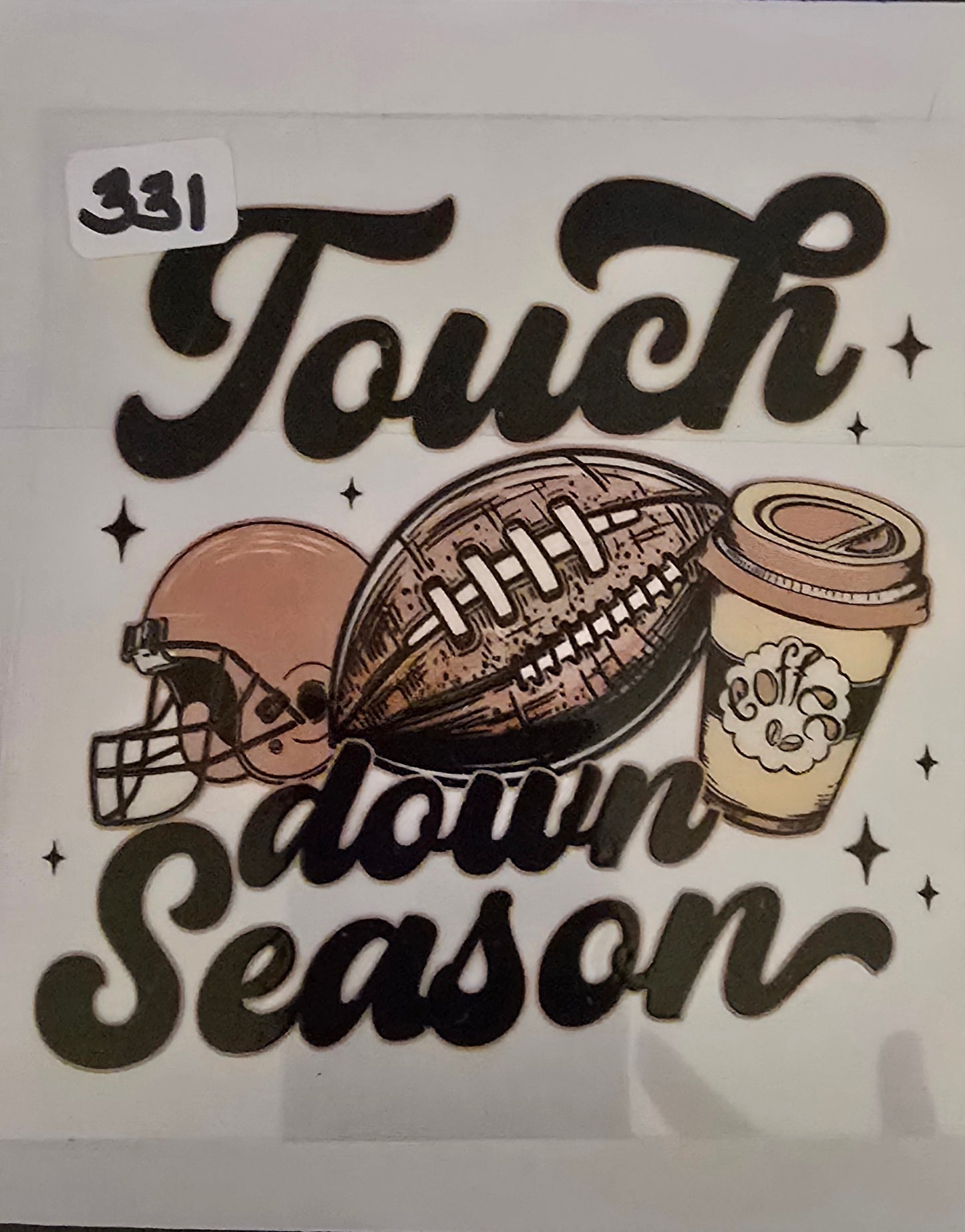 #331 Touch down Season Decal