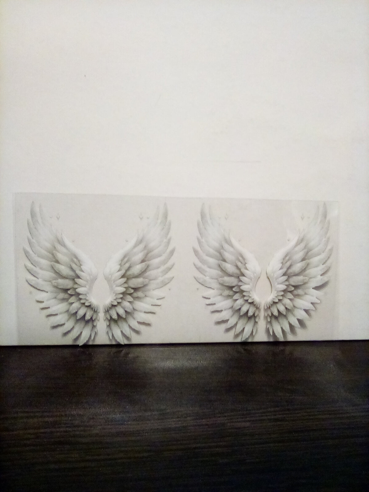 Gray Angel Wings