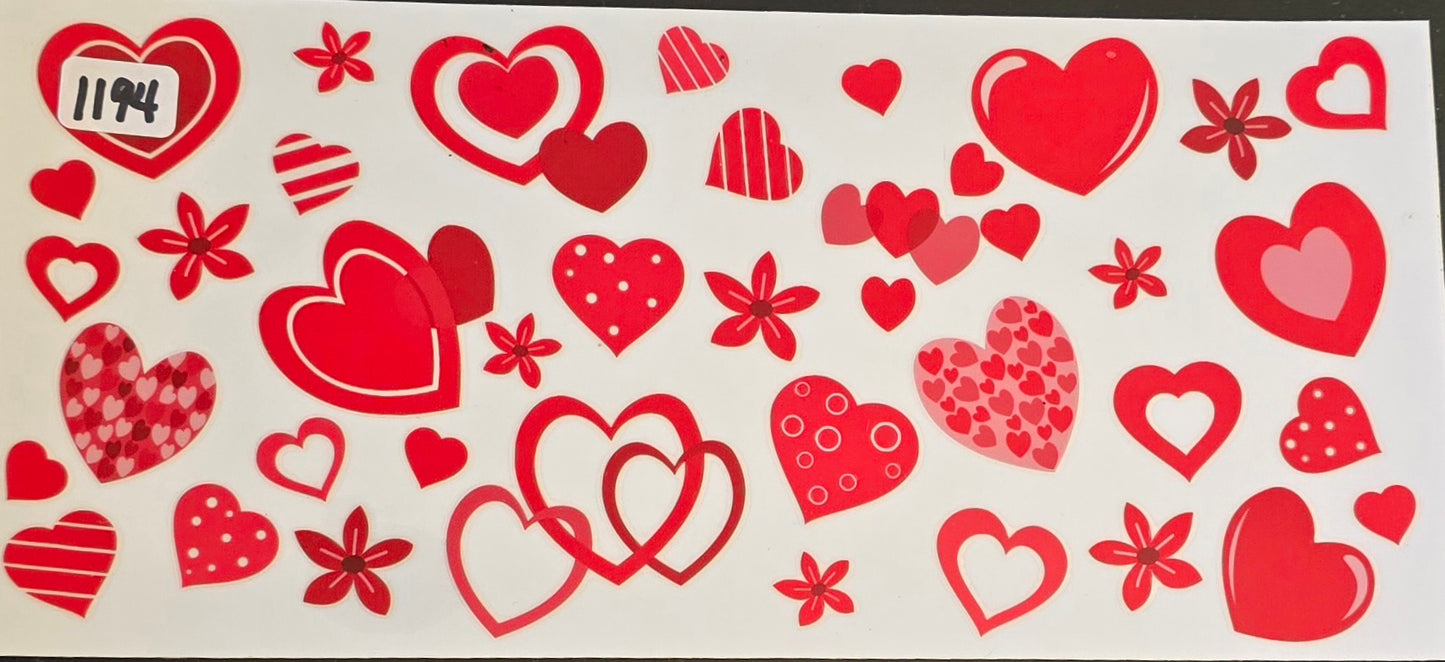 #1194 ASSORTED HEARTS