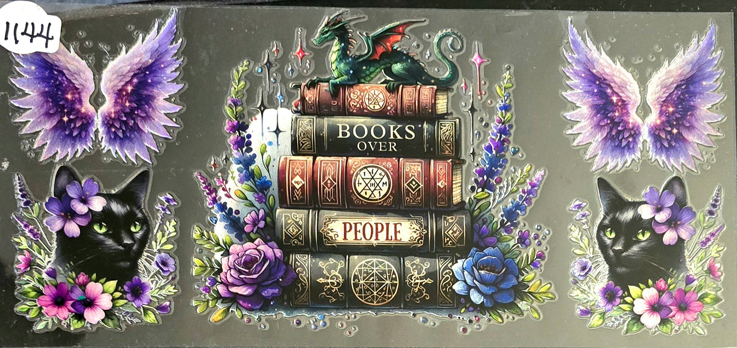 #1144 Books over people