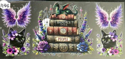 #1144 Books over people