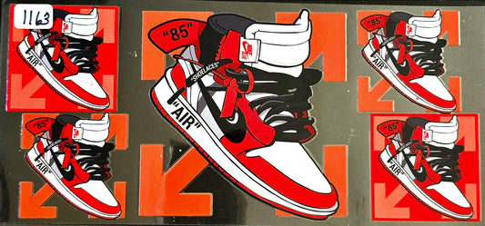 #1163 Red Nike Air