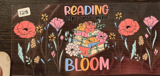 #1218 Reading helps your mind Bloom