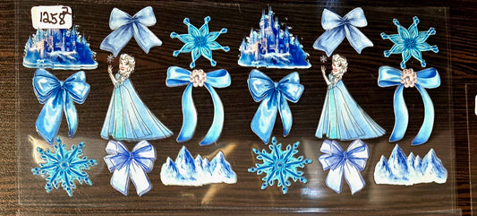 #1258 Elsa with Bows and Castle
