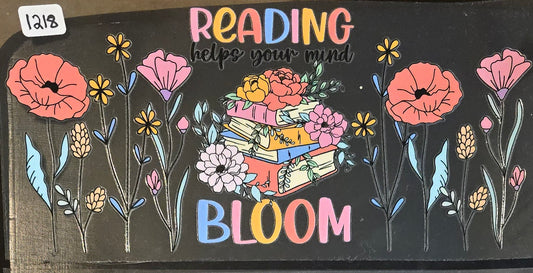 #1218 Reading makes your mind bloom