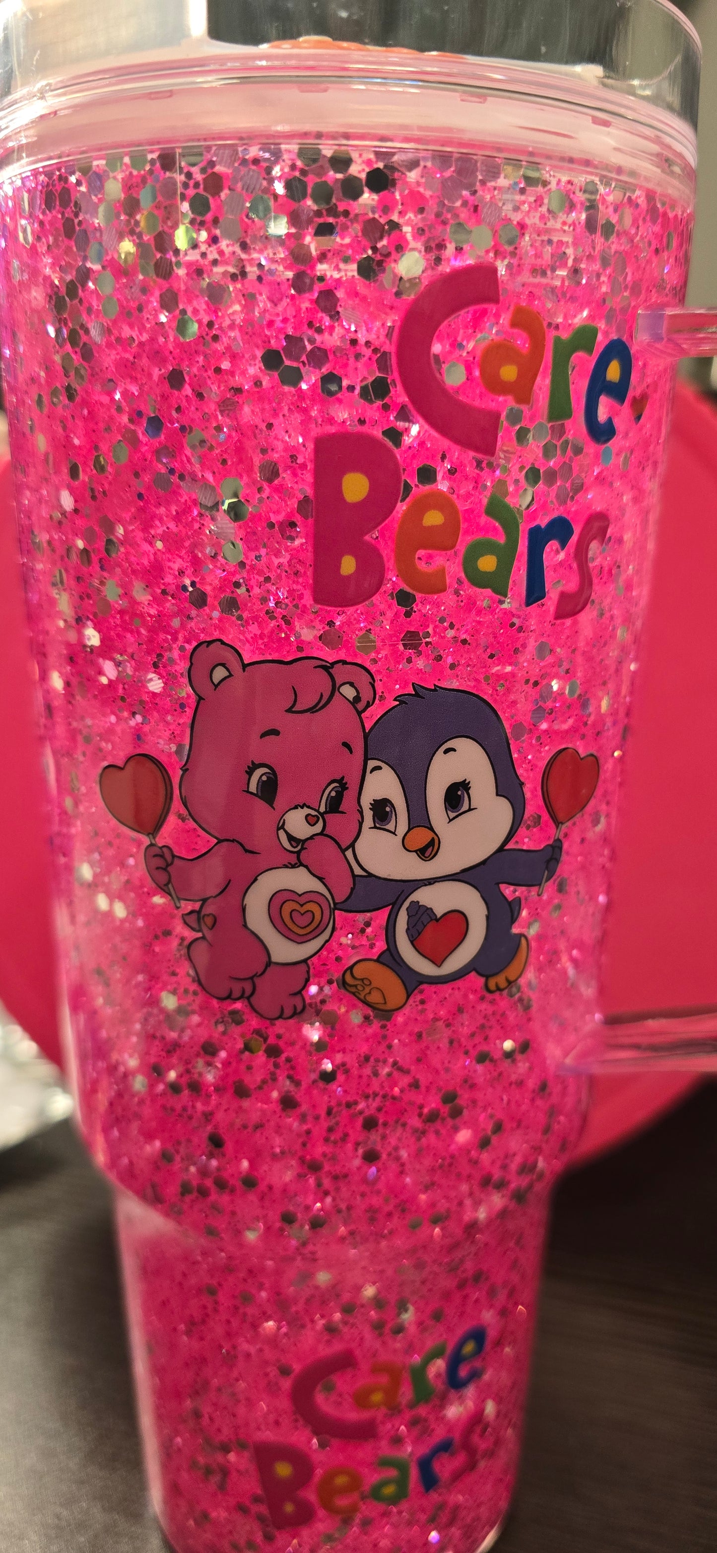 40 oz. Care Bears Snow Globe Tumbler