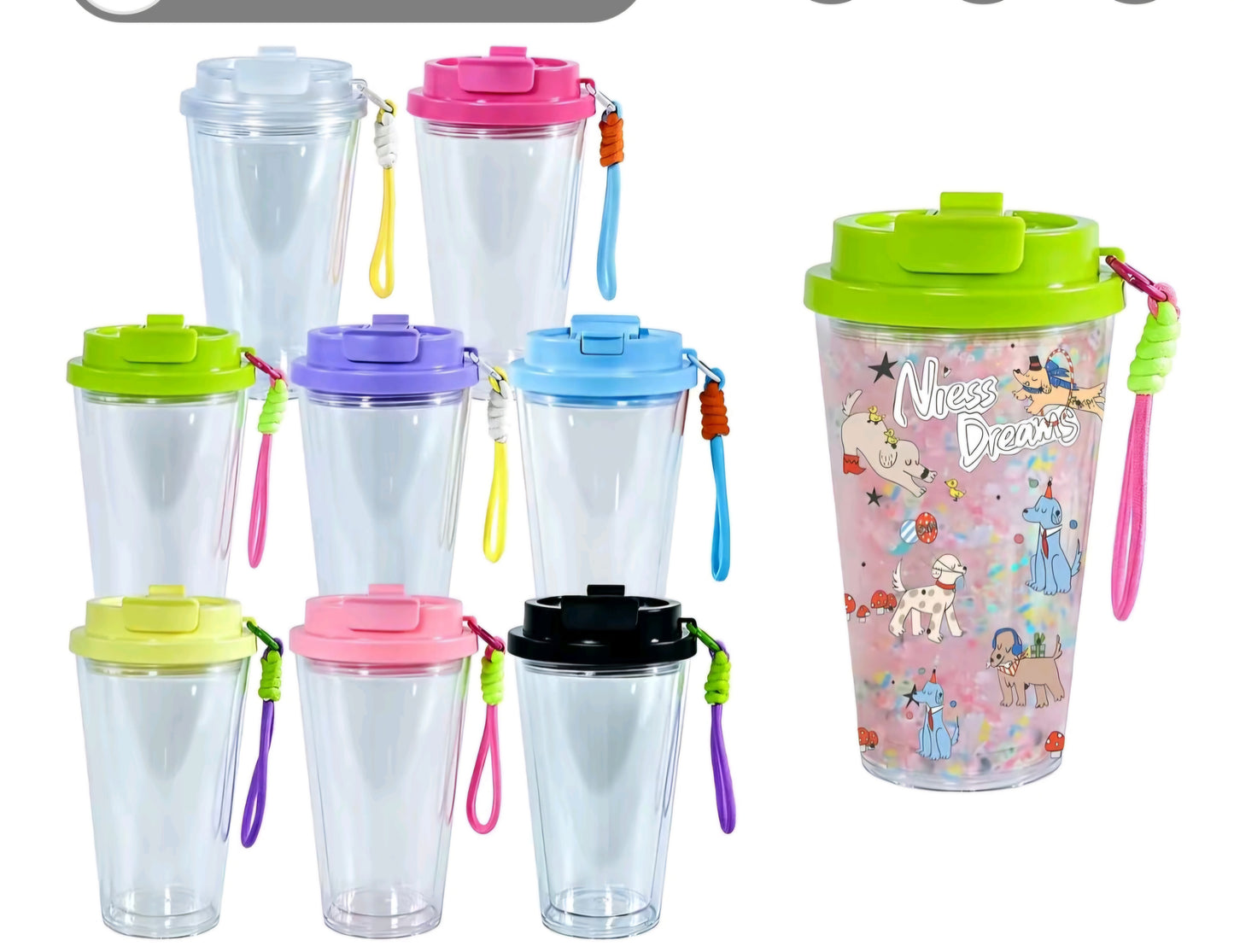 Kids 12 oz Tumbler with strap