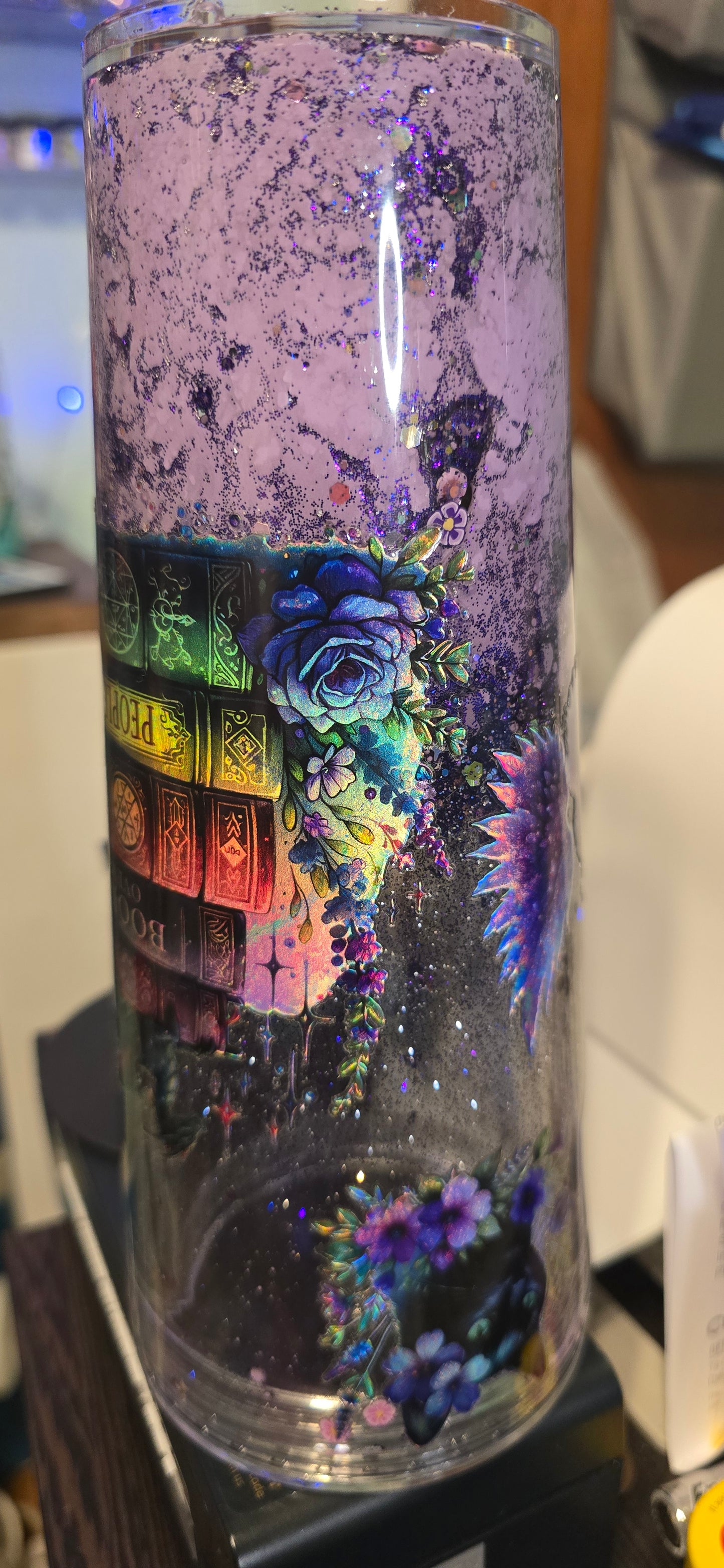 24 OZ Book club purple lava