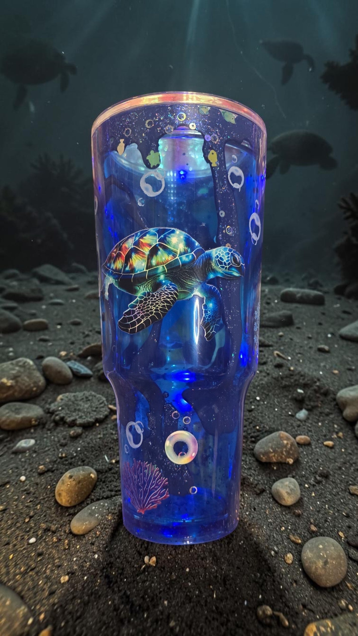 30 oz lava with turtles