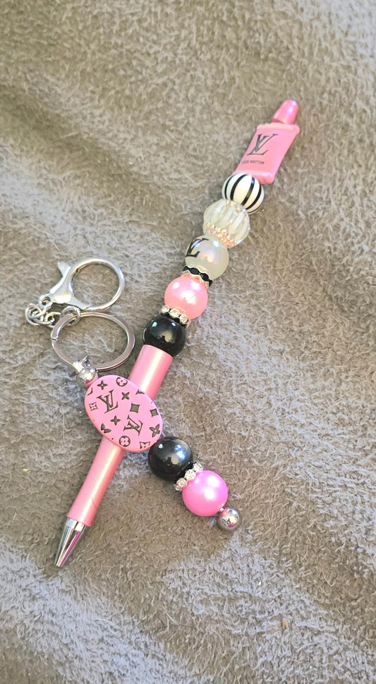 YSL Pen and keychain/purse charm