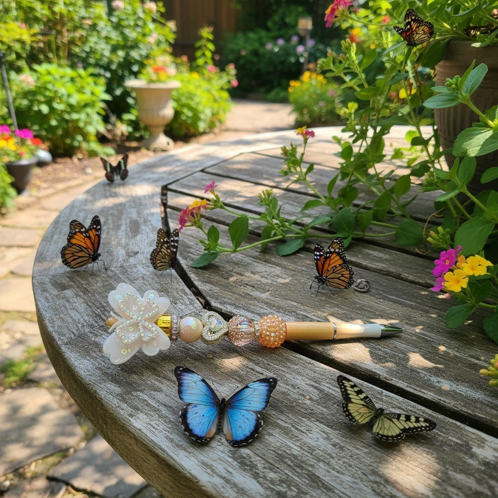 Butterfly extended pen