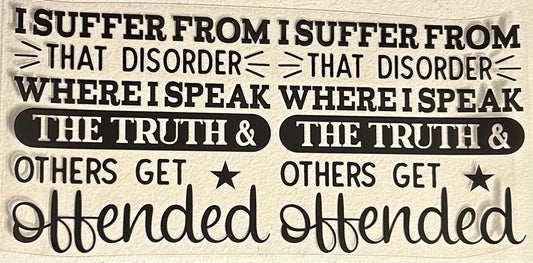 #164., Suffer From Disorder