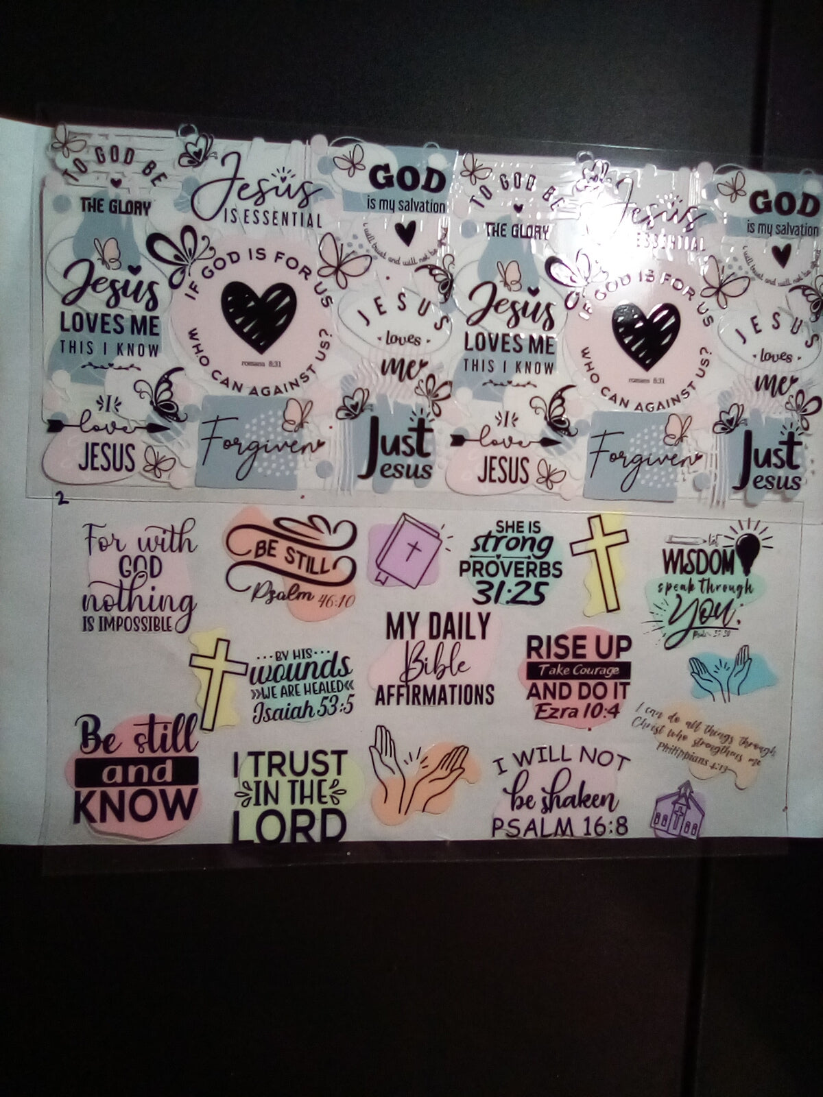 Faith and Affirmation Wraps