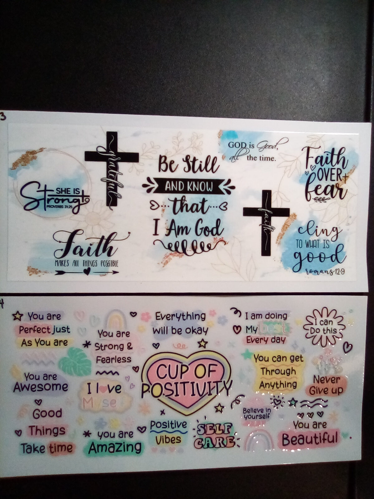 Faith and Affirmation Wraps