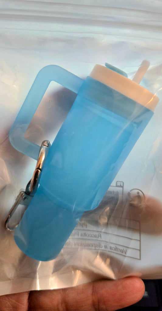 Blue mini-tumbler