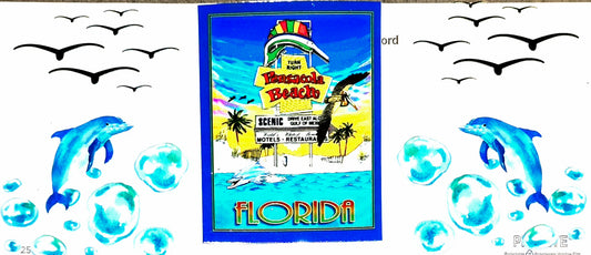 Pensacola Beach UV DTF Wrap