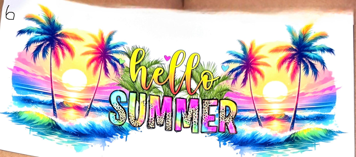 Summer beach wrap