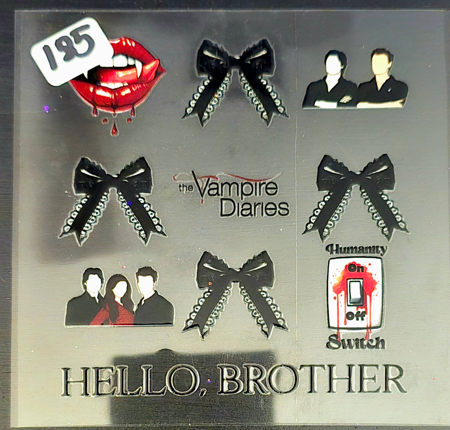 #185 Vampire Diaries decal