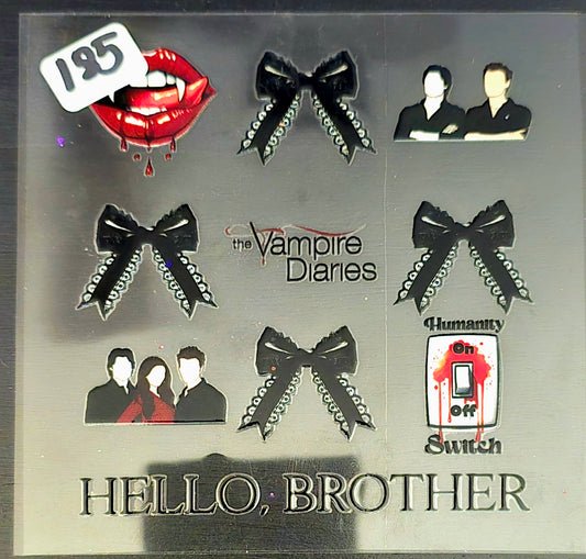 #185 Vampire Diaries decal