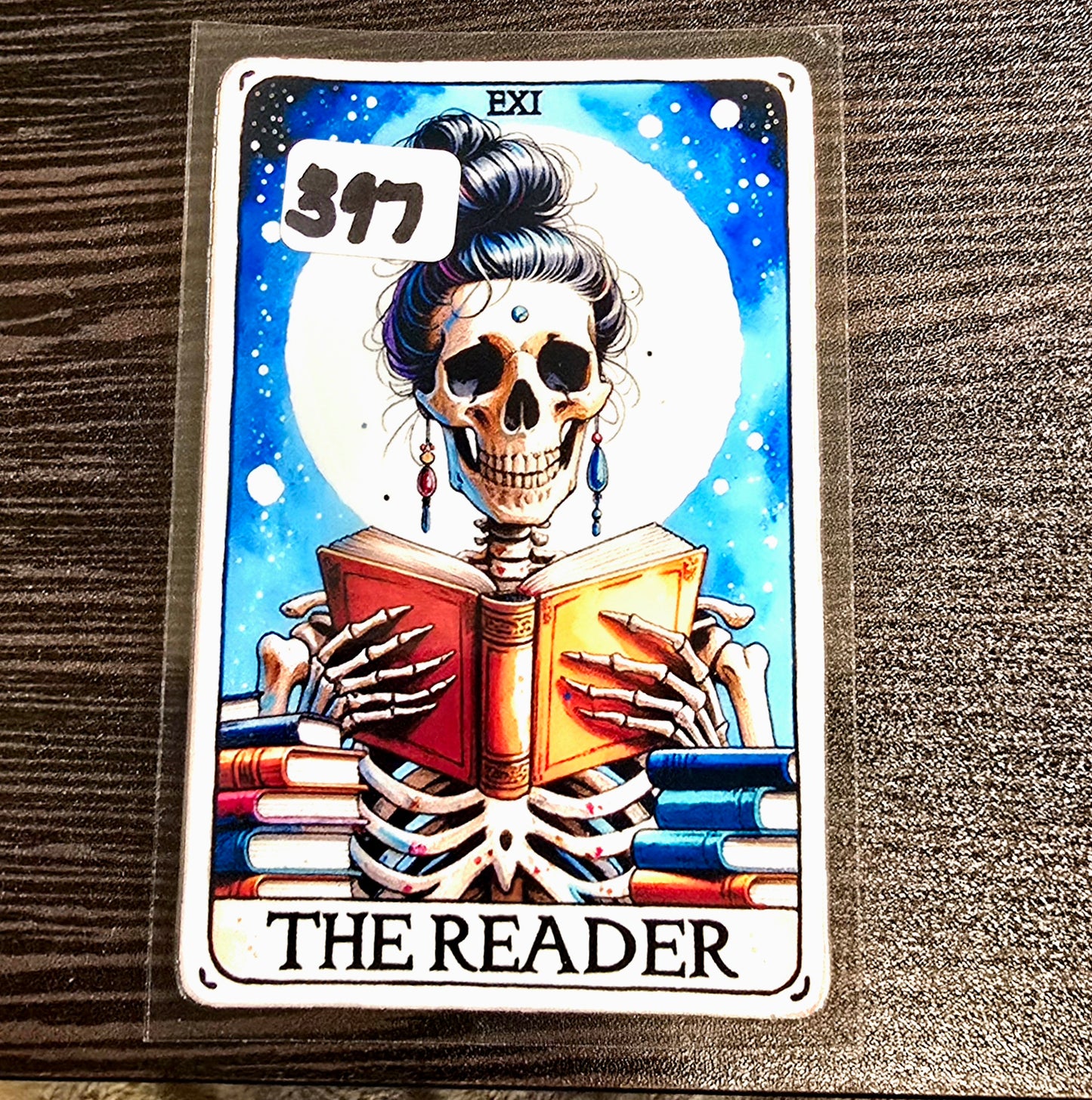 #397 The Reader decal