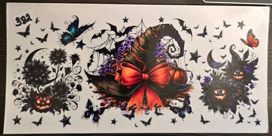 #382 Witches hat bats and butterflies