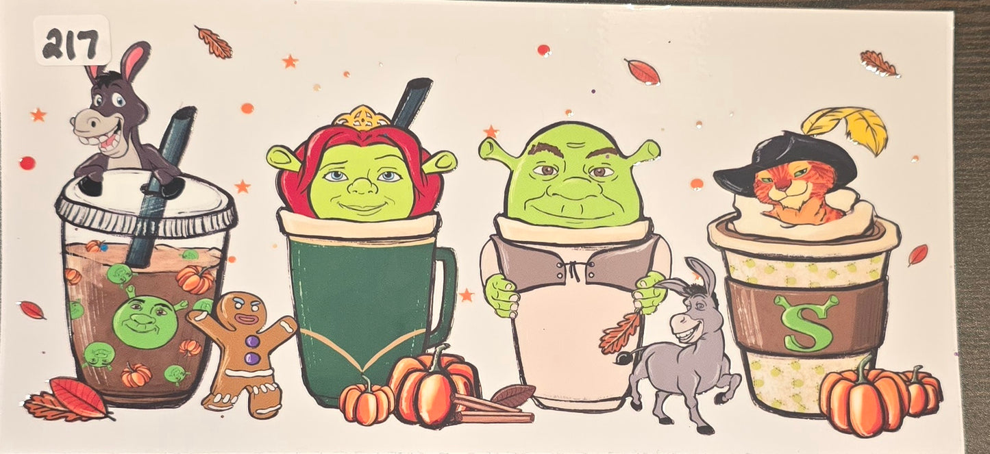 #217 Shrek coffee cups