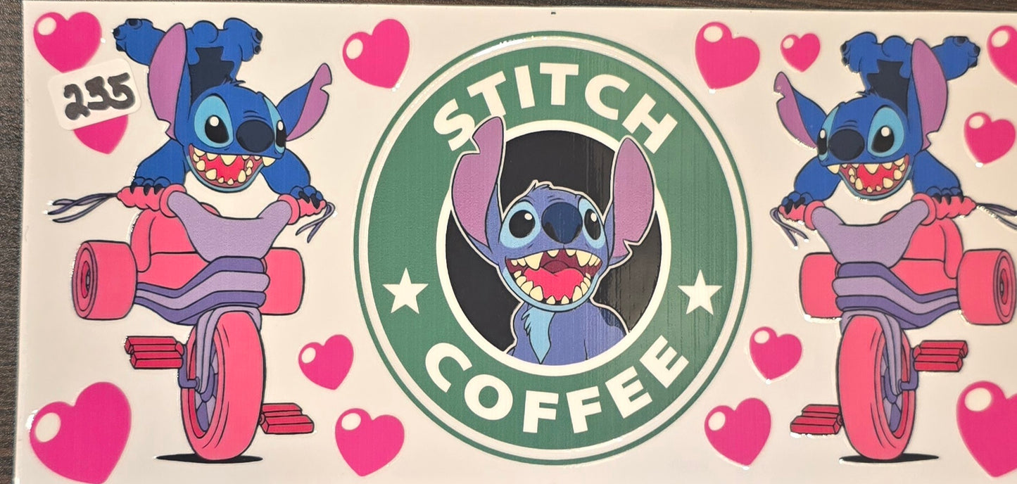 #235 Stitch hot wheel coffee
