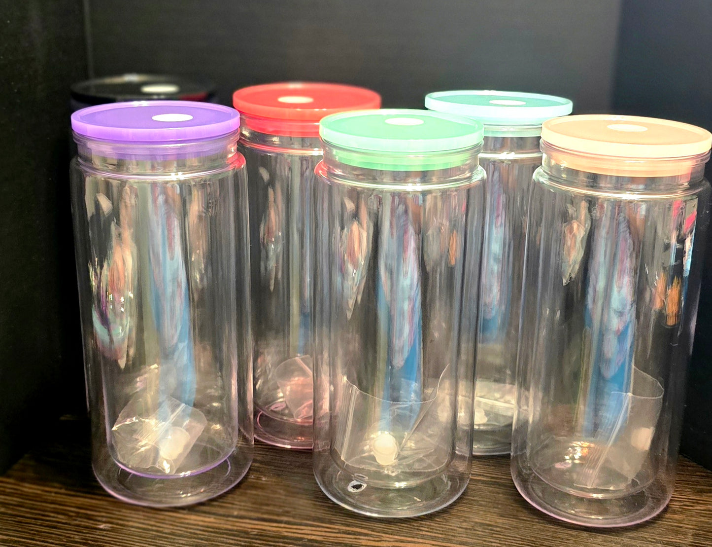 20 oz. Snow globe tumblers