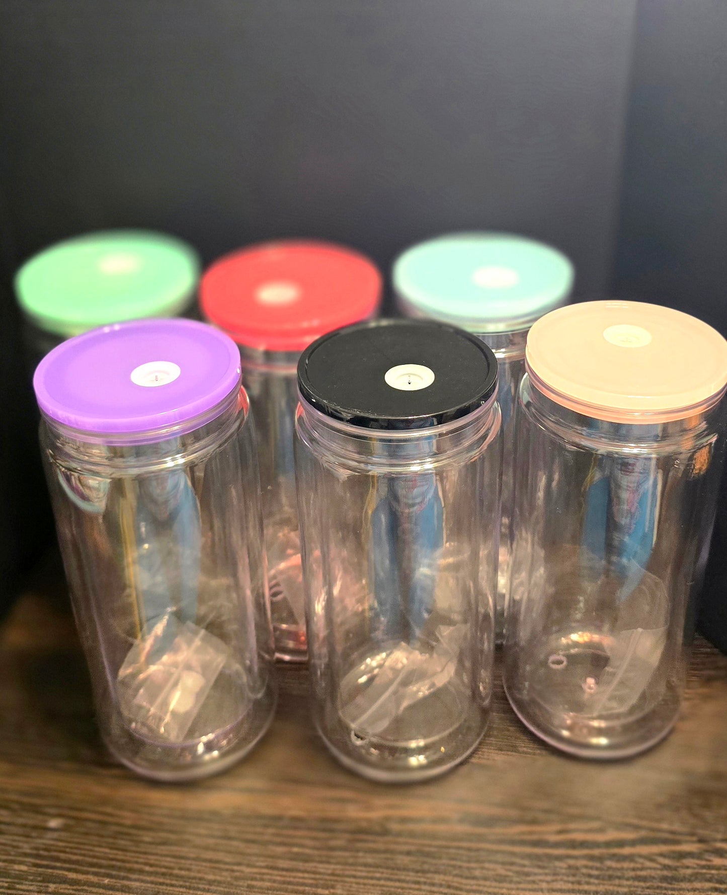 20 oz. Snow globe tumblers