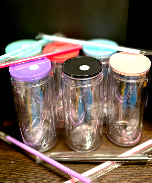 20 oz. Snow globe tumblers