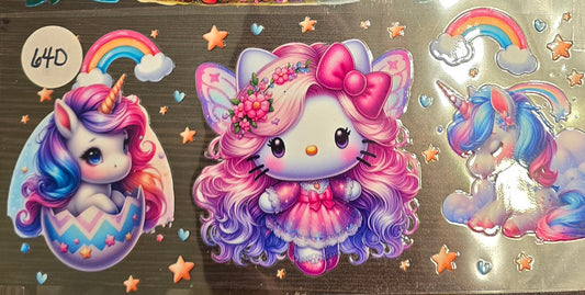 #640 KAWAII HK AND UNICORNS