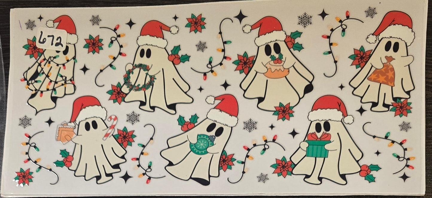 #672 Christmas ghosts
