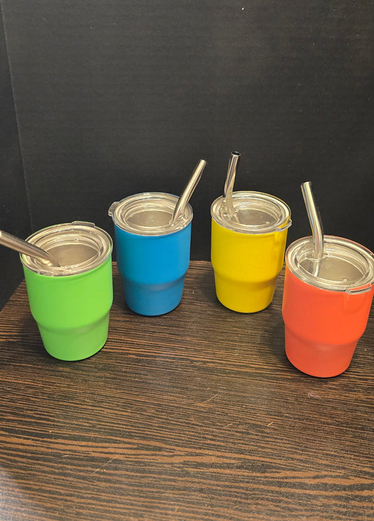 3 oz Stainless steel shot glasses