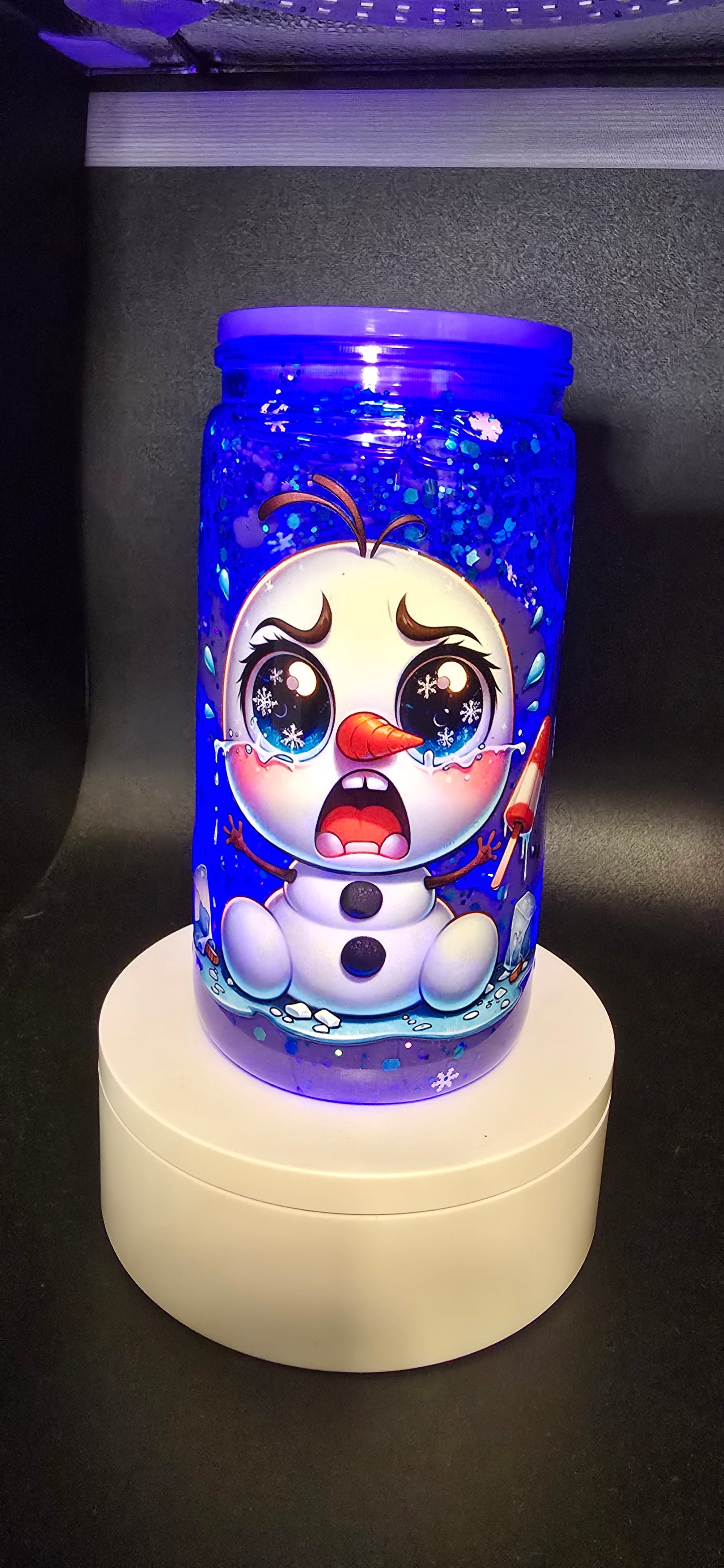 16 oz Olaf Lava Christmas