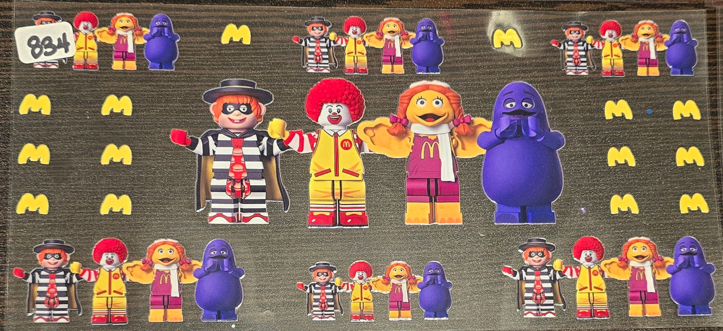 *834 Ronald McDonald and friends