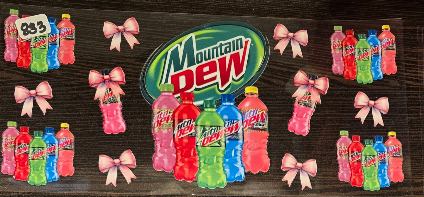 #833 Assorted Mountain Dew