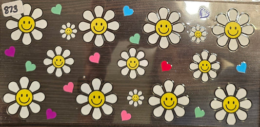 #873 Smiley Faces and Hearts
