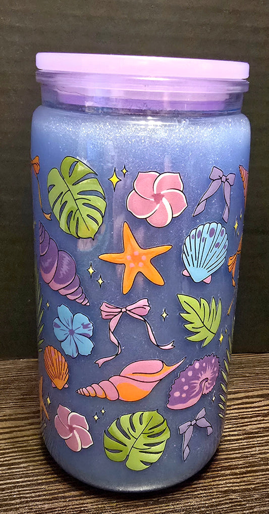 Ready to ship-Lavender shimmer 16 oz.