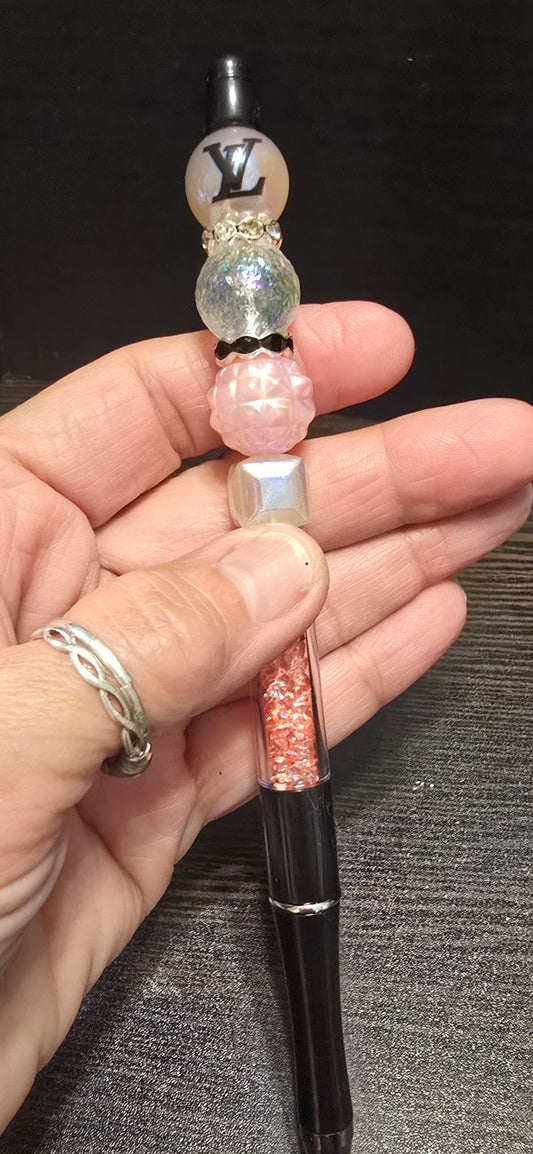 *SOLD* Ready to ship-LV glitter pen