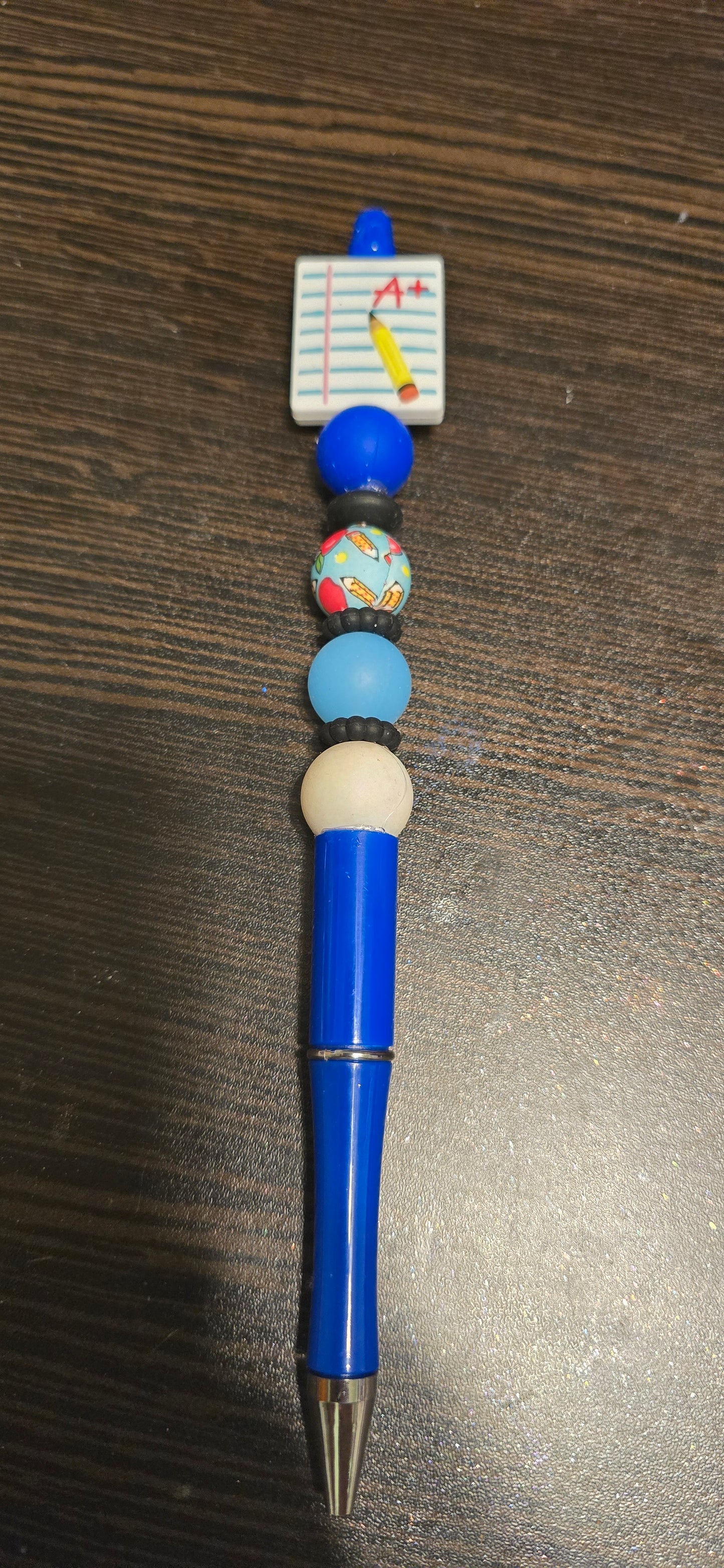 A+ Blue pen