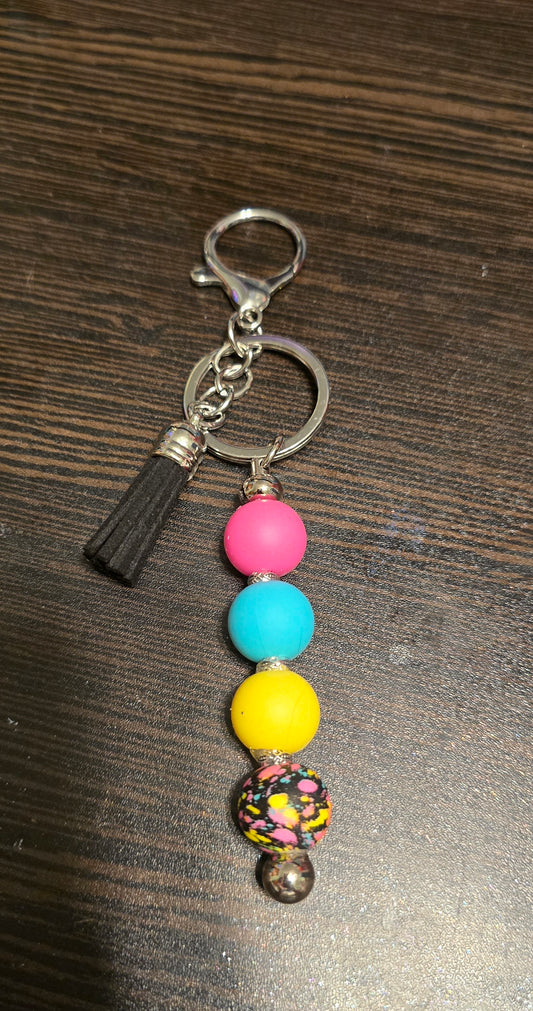 multi color purse charm