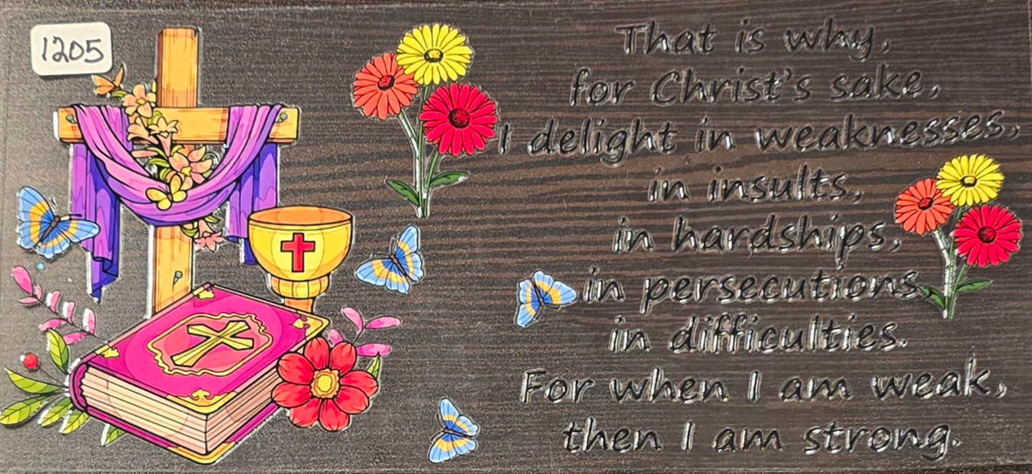 #1205 For Christs sake