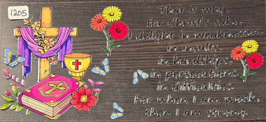 #1205 For Christs sake