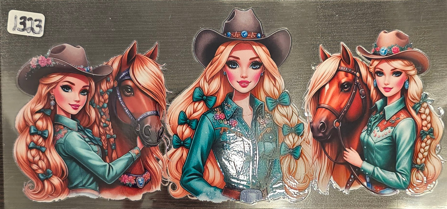 #1323 Western Barbie