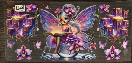 #1343 Fairy and Orchids