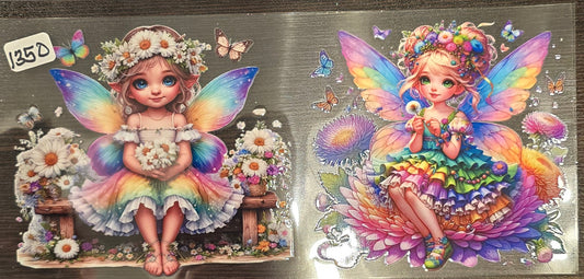 #1350 Fairy with butterflies
