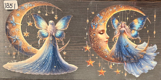 #1351 Angel and Moon