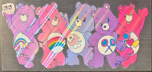 #1303 Care bears Holographic